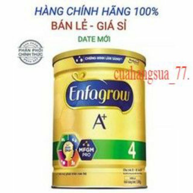 [LẺ GIÁ SỈ] Sữa Enfagrow A+4 175kg (ENFA 4 1.8KG - 1,7KG)