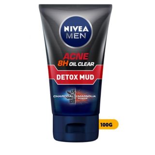 Nivea men_ sữa rửa mặt nivea men detox mud 100g.