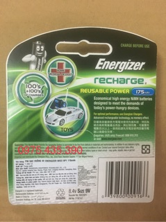 Pin Energizer 175mAh
