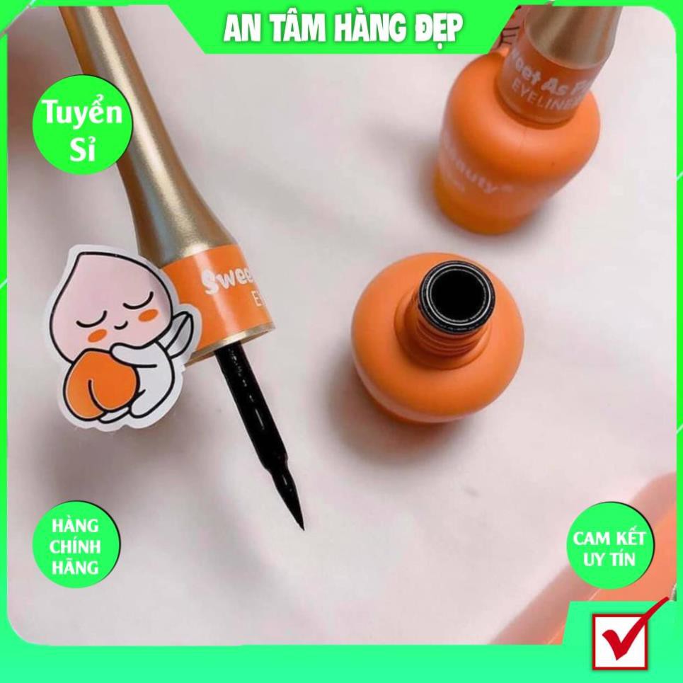 Bút Kẻ Mắt Nước Trái Đào Kiss Beauty Peach Eyeliner Siêu Dễ Kẻ, Bền Màu, Không Thấm Nước | BigBuy360 - bigbuy360.vn