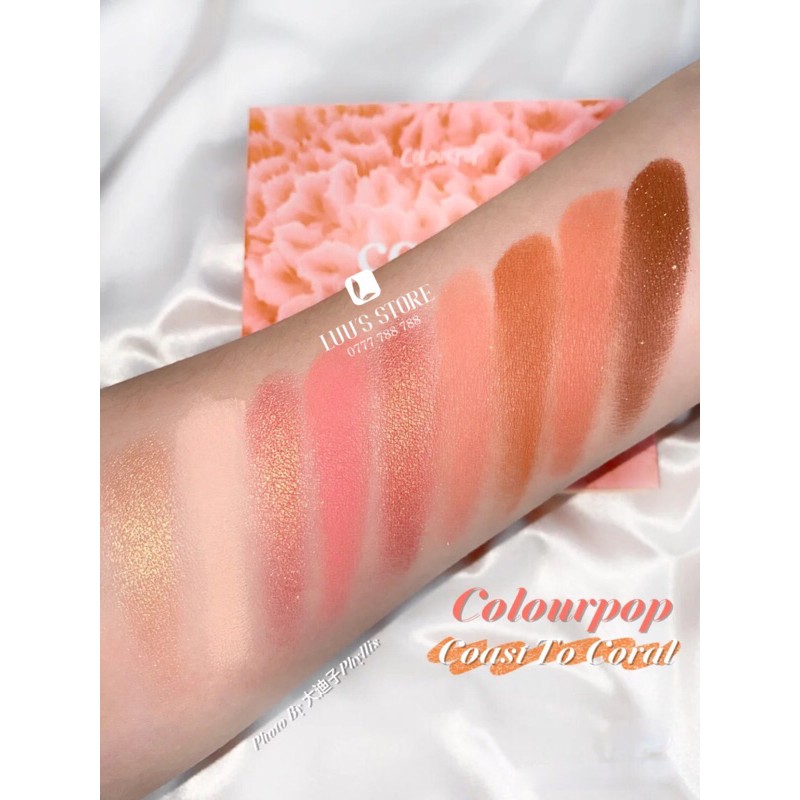 Bảng Phấn Mắt Colourpop Coast To Coral