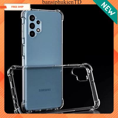 Ốp Trong Suốt Samsung A32 5G/ A32 4G 4 Cạnh Chống Sóc