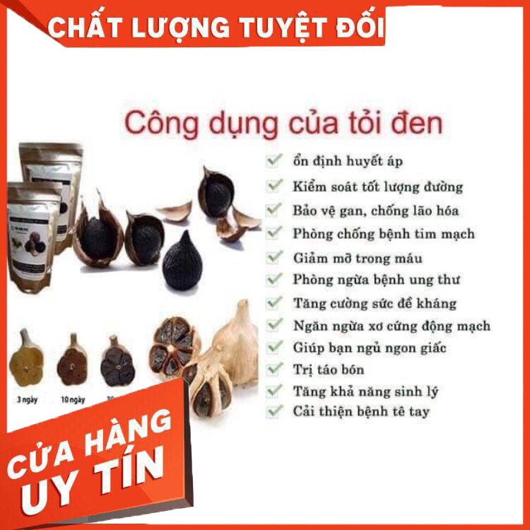 [Hàng Cao Cấp] Tỏi đen Điện Biên ( Tỏi cô đơn xịn ) 500G Món Quà Thiên Nhiên