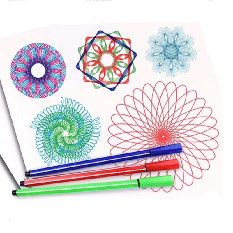 Bộ đồ chơi bút vẽ ma thuật 17 chi tiết bé thoả sức sáng tạo những bức tranh huyền ảo