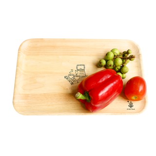 Khay gỗ đựng thức ăn, hoa quả