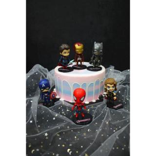 Trang trí 6 Siêu anh hùng Marvel xịn