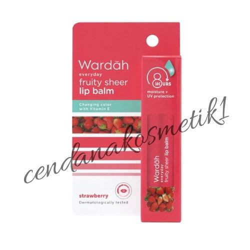 (Hàng Mới Về) Son Dưỡng Môi Wardah Everyday Hương Trái Cây | BigBuy360 - bigbuy360.vn