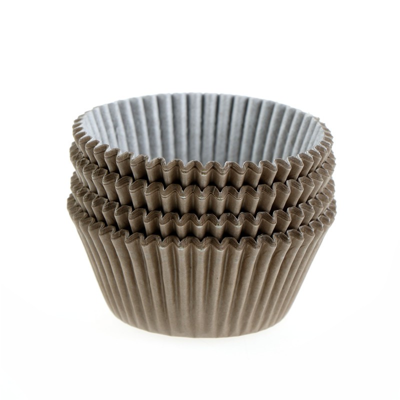 (Hàng Mới Về) Set 100 Cốc Giấy Làm Bánh Cupcake Tiện Dụng Chất Lượng Cao