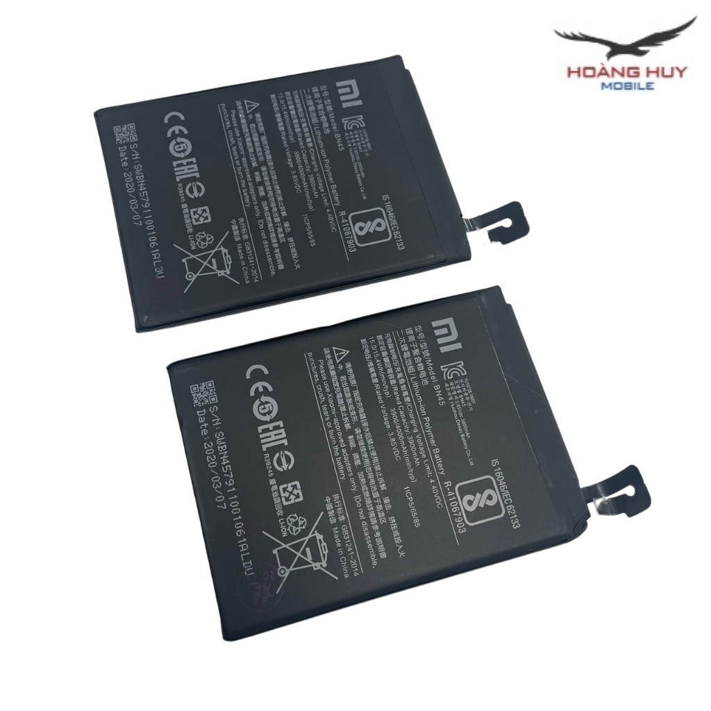 Pin Xiaomi Redmi Note 5 / Note 5 Pro / Mã Pin BN45 Dung Lượng 4000mAh Hàng Zin Nhập Khẩu Bảo Hành 6 Tháng 1 Đổi 1