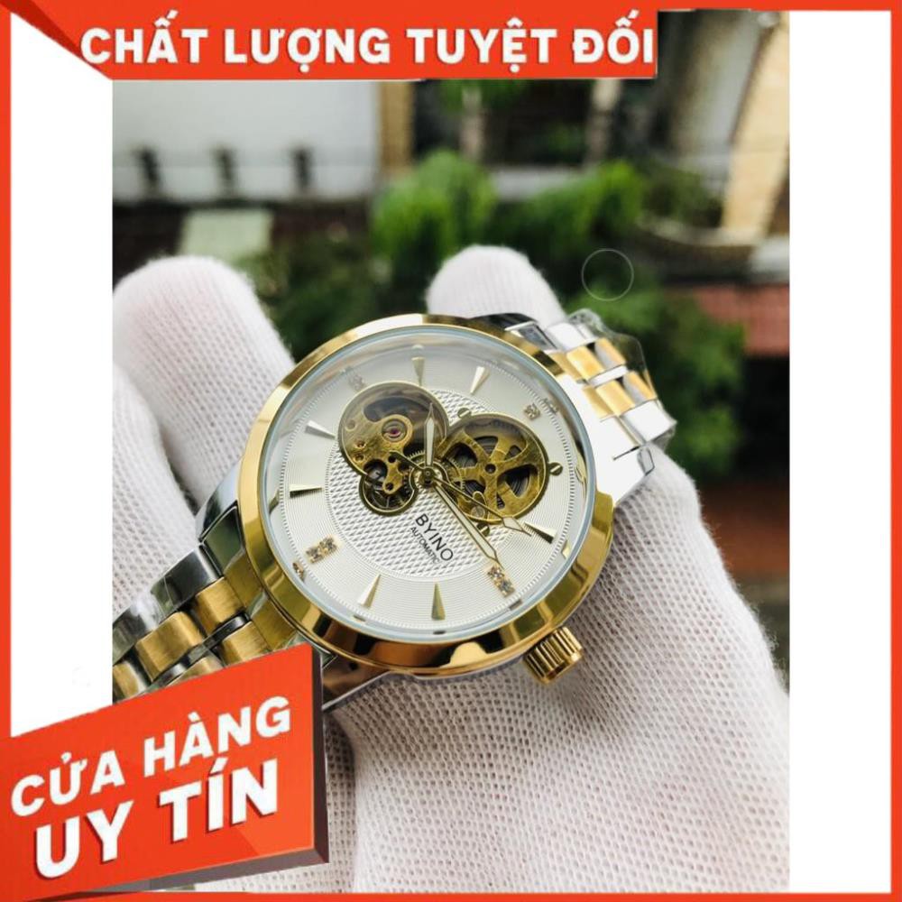 Đồng Hồ Nam Byino Lộ Máy Chính Hãng Automatic Cao Cấp (tặng kèm hộp)