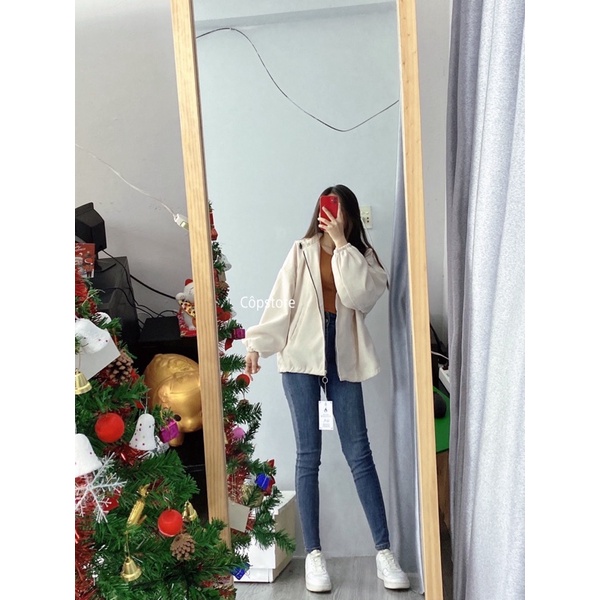 ÁO KHOÁC NHUNG GÂN