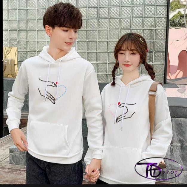 Hoodie ⚜️ Áo cặp ⚜️ Đồ Đôi Hoodie tình yêu khủng long 2020 nỉ bông cao cấp | BigBuy360 - bigbuy360.vn