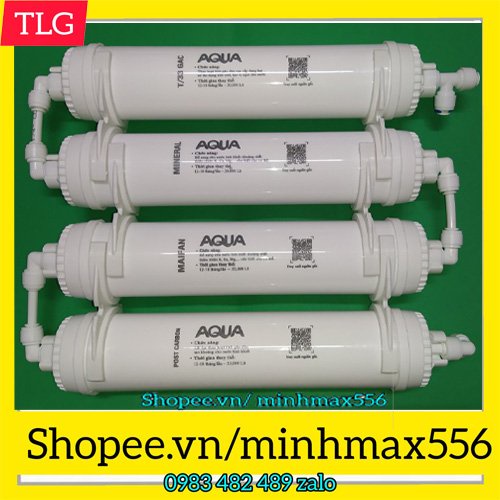 COMBO 5 LÕI KHOÁNG AQUA SỐ 56789 | GỒM T33-MIN-TREATMENT-MAIFAN-POST