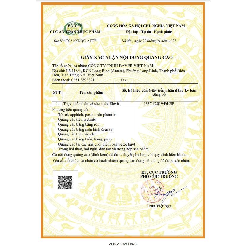 [Date 2024] Vitamin tổng hợp cho bà bầu Elevit 100 viên 100 ngày | Thế Giới Skin Care