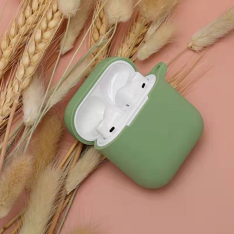 Vỏ tai nghe bluetooth không dây AirPods I9S / I10 i11 i12 silicon dày, nhiều màu thời trang