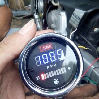 Đồng hồ báo TUA KÈM BÁO XĂNG ĐIỆN TỬ