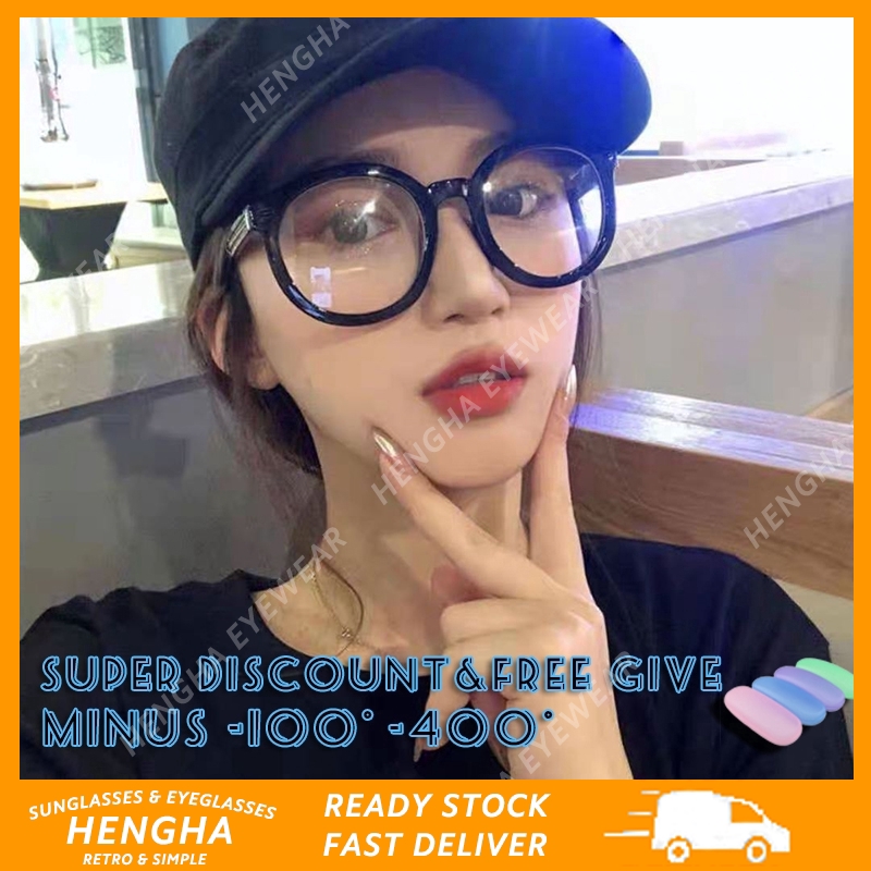 Mắt Kính Gọng Tròn Phong Cách Hàn Quốc Thời Trang