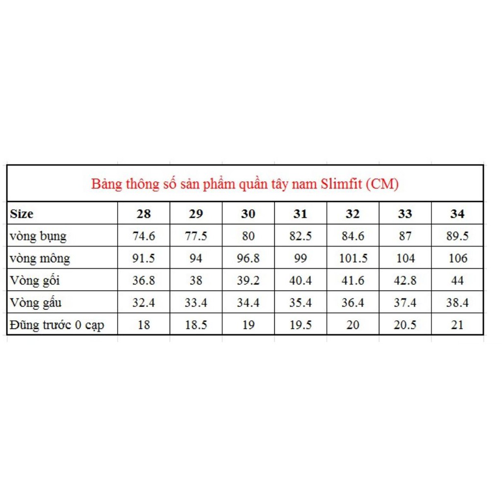 Quần Tây Nam 299 Dáng Slimfit Vĩnh Tiến Đen | BigBuy360 - bigbuy360.vn