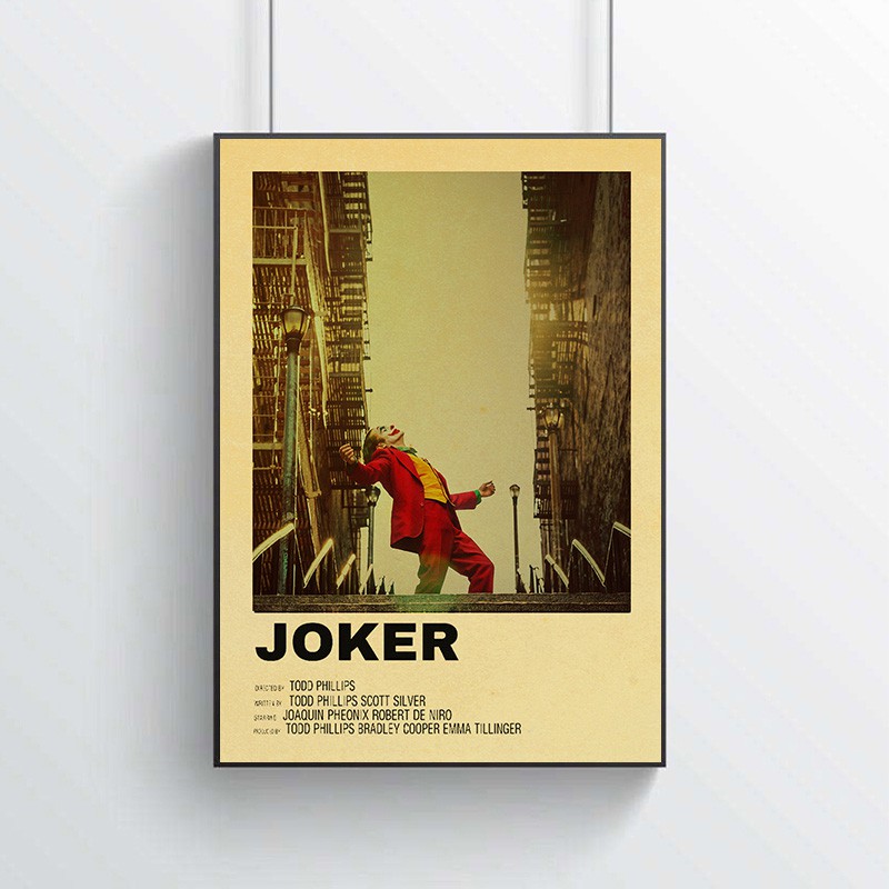 Poster Treo Tường In Hình Nhân Vật Phim Kill Bill / Pulp Fition