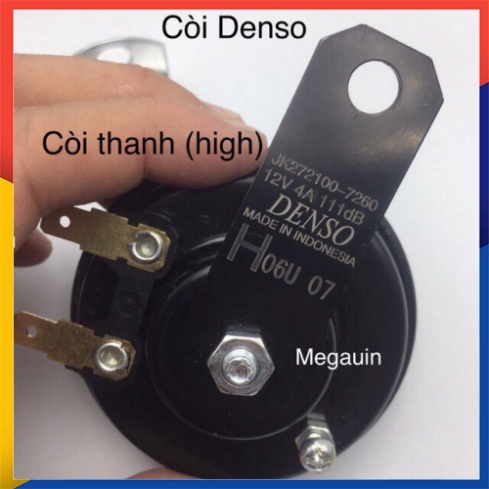 còi denso indo lắp xe máy giá 1 cặp