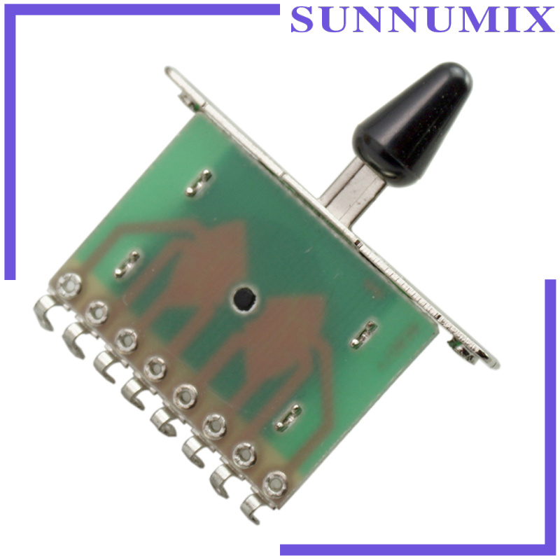 [SUNNIMIX]Guitar 3 Way Pickup Selector Switch with Black Tip for   ST SQ Guitar