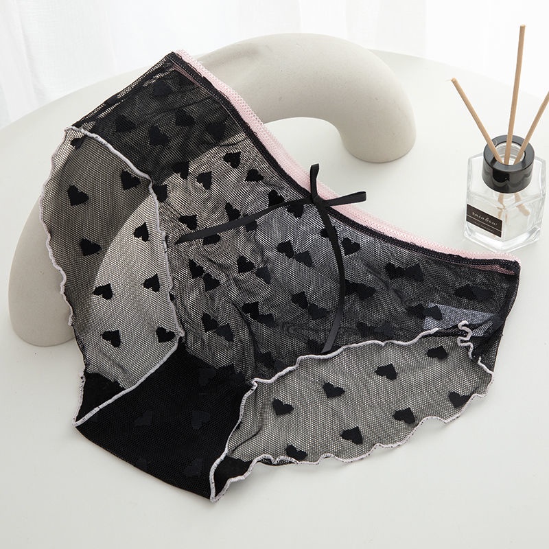 Quần Lót Cotton Phối Ren Cho Bé Gái