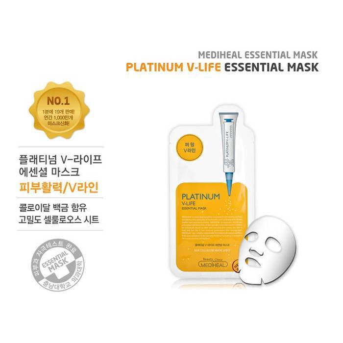 Mặt Nạ Giấy Mediheal Platinum V-Line Essential Mask - 0513682