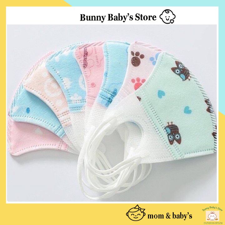 Khẩu Trang Cho Bé Kháng Khuẩn Kháng Bụi PK22 - Set 5 Chiếc
