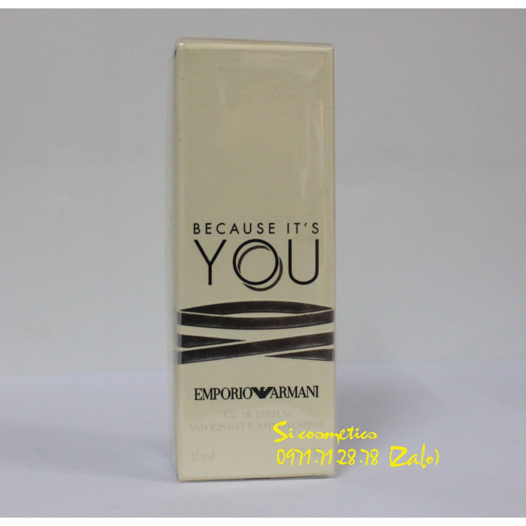 Nước hoa nữ Emporio Armani Because It’s you EDP 15ml