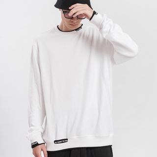 Áo Thun Dài Tay Oversize N7 Unisex Nỉ Nam Nữ Basic Form Rộng SWEATER NUTHINK 4 màu phong cách cá tính Hàn Quốc Ulzzang