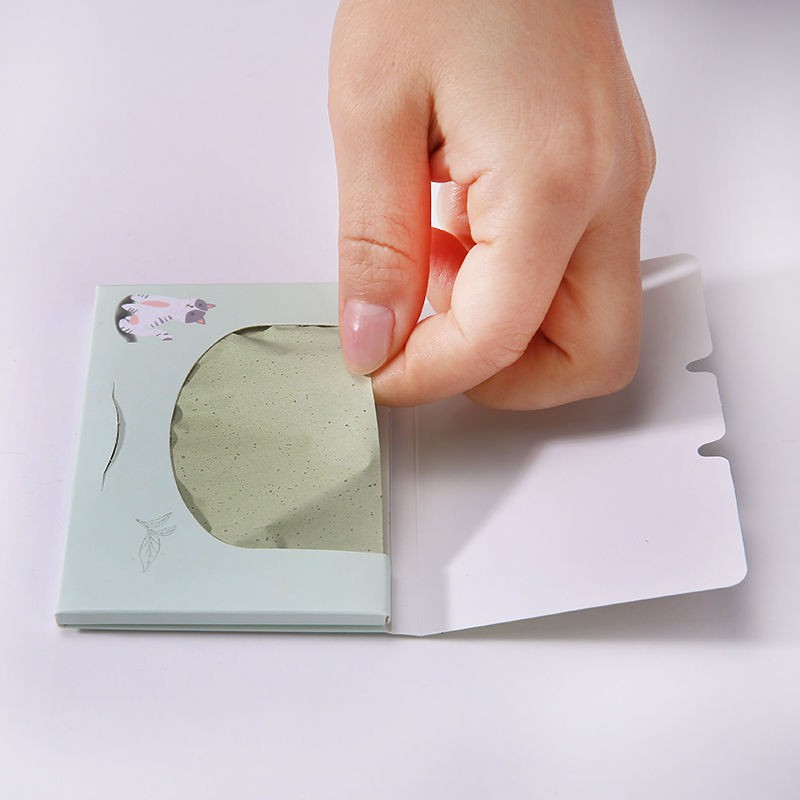 Hộp 100 Giấy Thấm Dầu Có Khả Năng Khử Mùi Tốt Cho Da Tiện Dụng | BigBuy360 - bigbuy360.vn