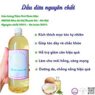 Dầu dừa nguyên chất nấu thủ công