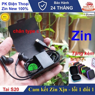 Tai nghe samsung akg s20, s21 utral,note 10-chân type c, tặng kèm bộ 2 núm tai - bh12 tháng