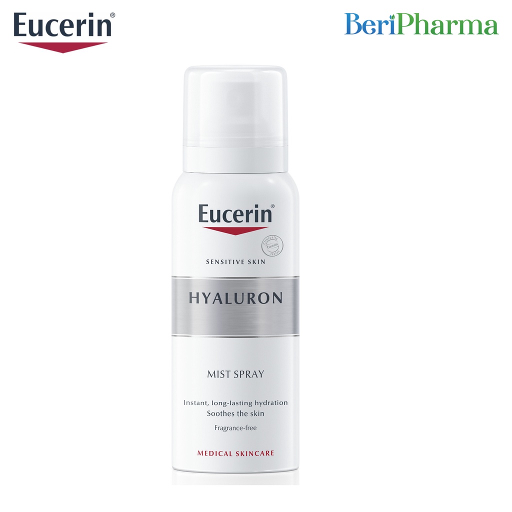 Eucerin Xịt dưỡng ẩm cho da nhạy cảm Hyaluron Mist Spray 50ml