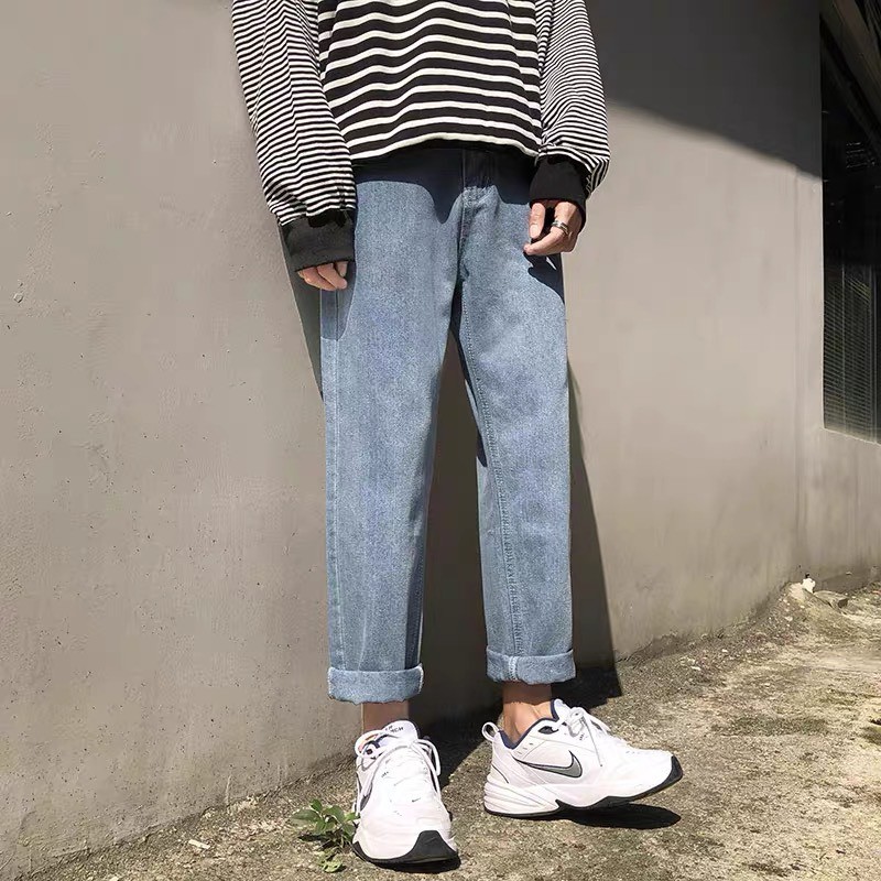 Quần baggy nam quần bò baggy nam phong cách hàn quốc PD FASHION | BigBuy360 - bigbuy360.vn