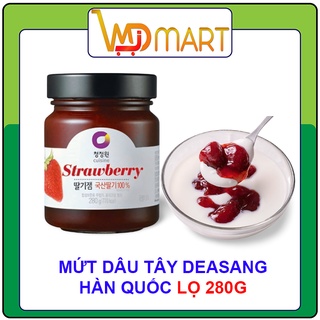 Mứt dâu tây Deasang Hàn quốc lọ 280g