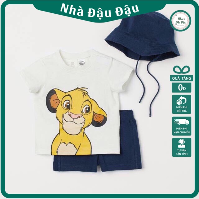 Set bộ Lion King kèm mũ HM