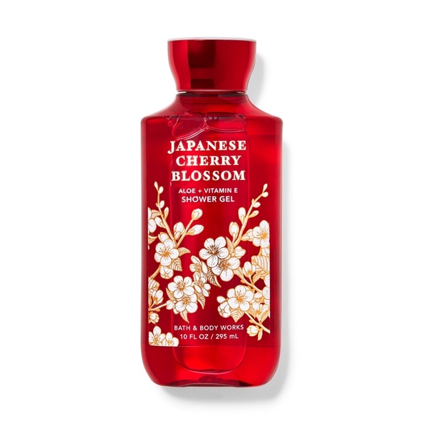 GEL TẮM BATH AND BODY WORKS JAPANESE CHERRY BLOSSOM 295ML