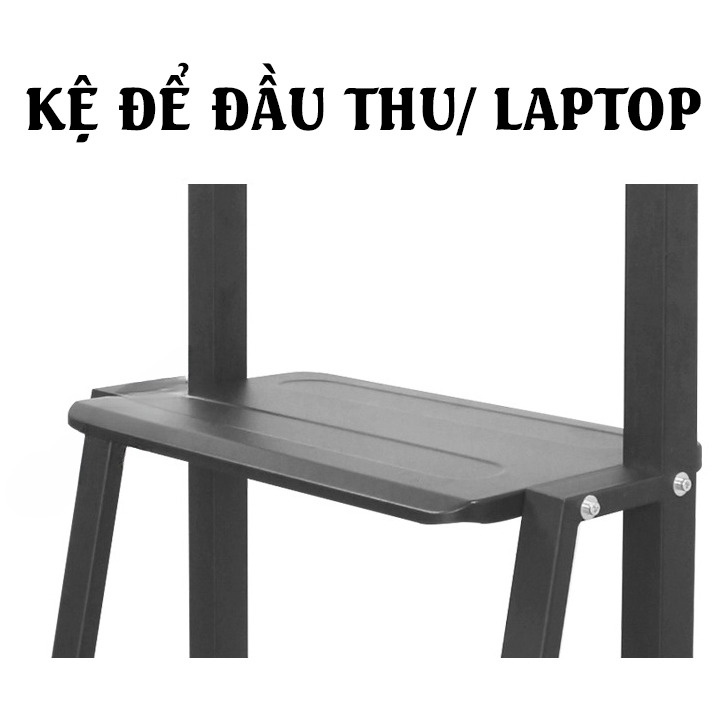 Giá Treo Tivi Di Động 1700 32 - 43 - 50 - 55 - 65 - 70 Inch - Kệ Treo Tivi Có Bánh Xe Di Chuyển Đa Năng