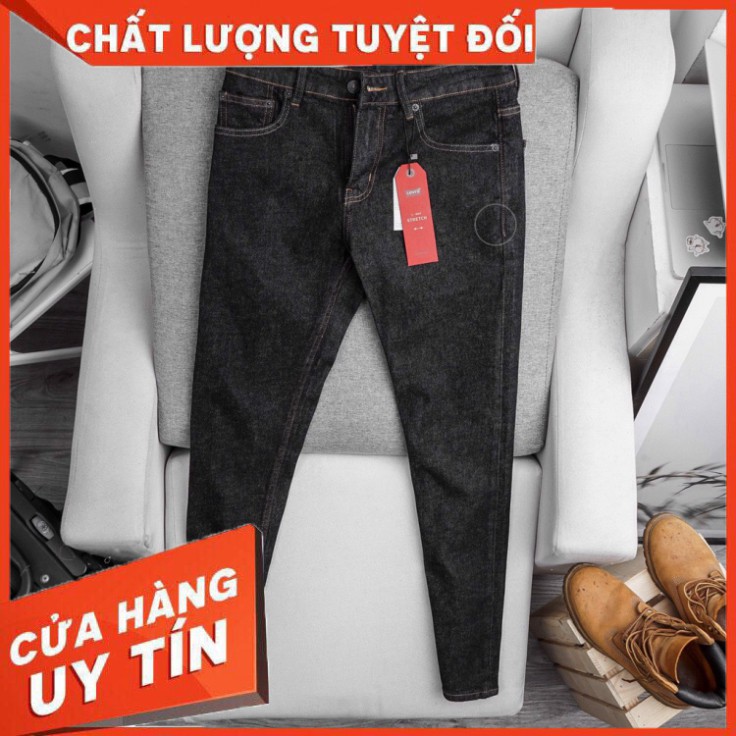 [Loại1] [Ống ôm] Quần Jean Nam Levis 511 Co Giãn SlimFit hàng xuất xịn màu muối tiêu