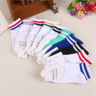 COMBO 03 đôi tất nữ kẻ cổ Hàn Quốc ( Trộn Màu)