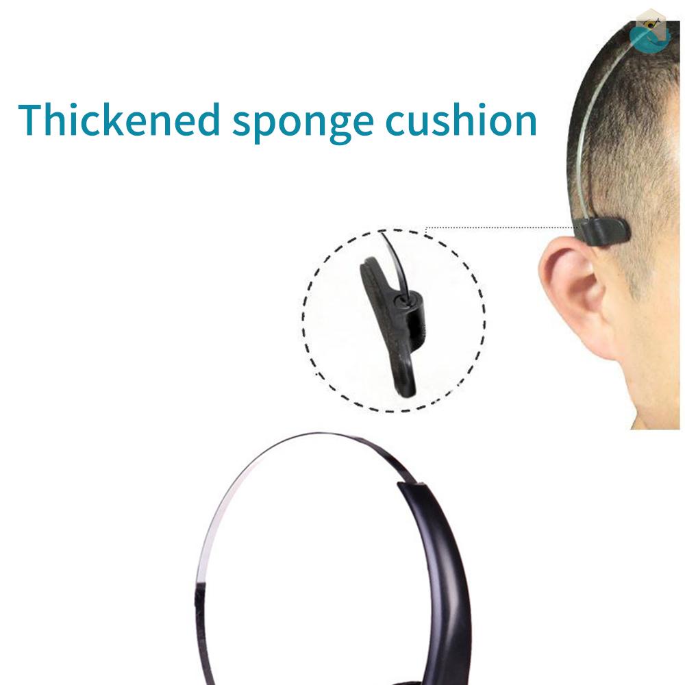 Tai Nghe Chụp Tai Cổng Usb Một Mặt Có Thể Điều Chỉnh Âm Lượng Kèm Micro Tiện Dụng Cho Văn Phòng / Máy Tính / Laptop | BigBuy360 - bigbuy360.vn