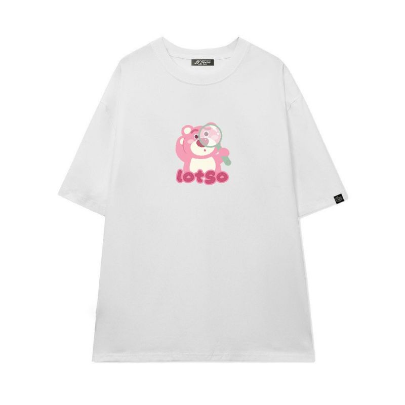 Áo thun táy lỡCó size Full màugấu Lotso