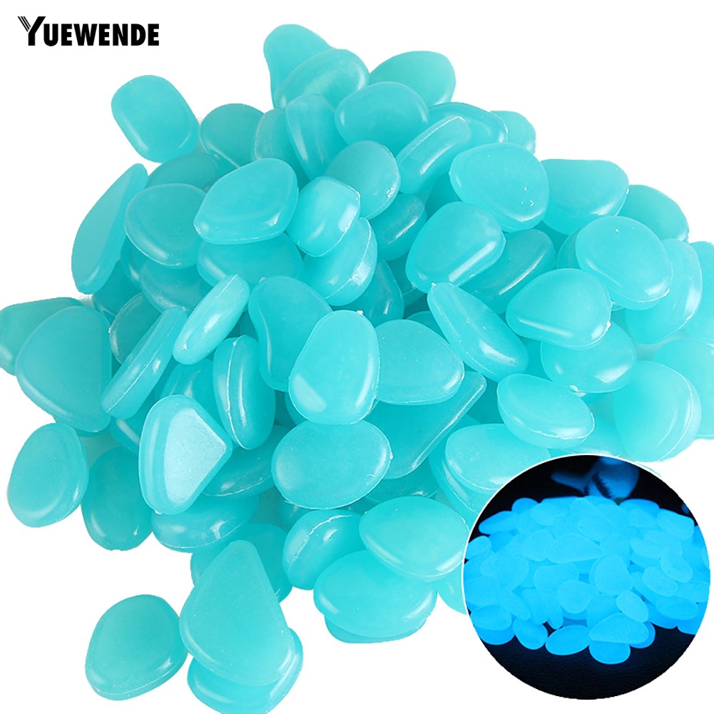 Set 10 viên đá dạ quang dành cho trang trí bể cá