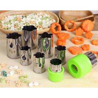 Bộ khuôn tạo rau củ quả cho bữa ăn thêm sinh động-TL23-D2T5