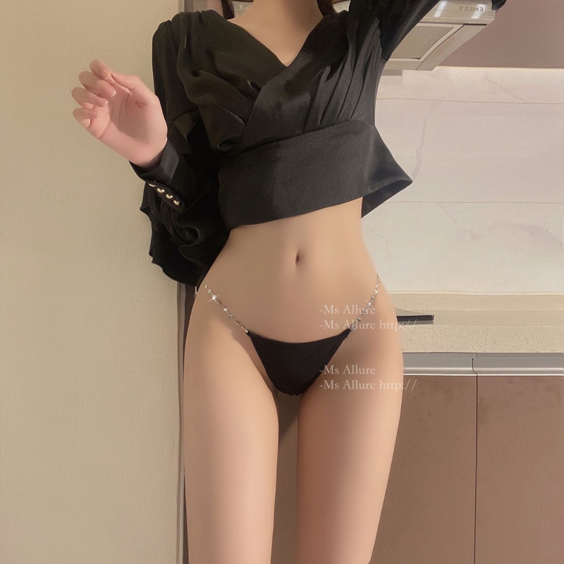 Quần Lót Cotton Lưng Thấp Phong Cách Âu Mỹ Quyến Rũ Cho Nữ A6XQ