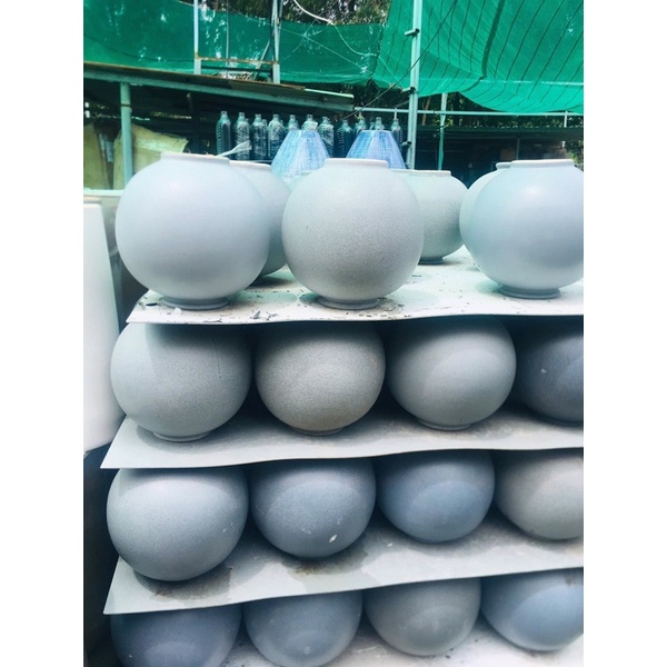 Bình gốm xuất dư