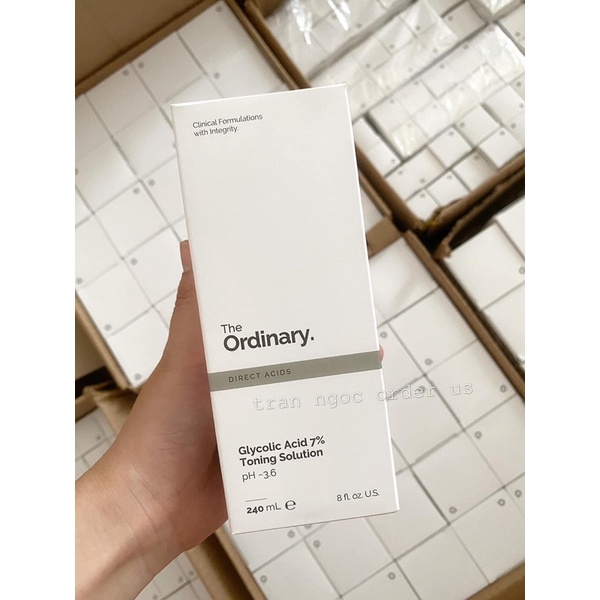 TONER THE ORDINARY GLYCOLIC 7%