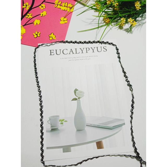 Combo 1 mét dây ren kim tuyến trang trí hanmade