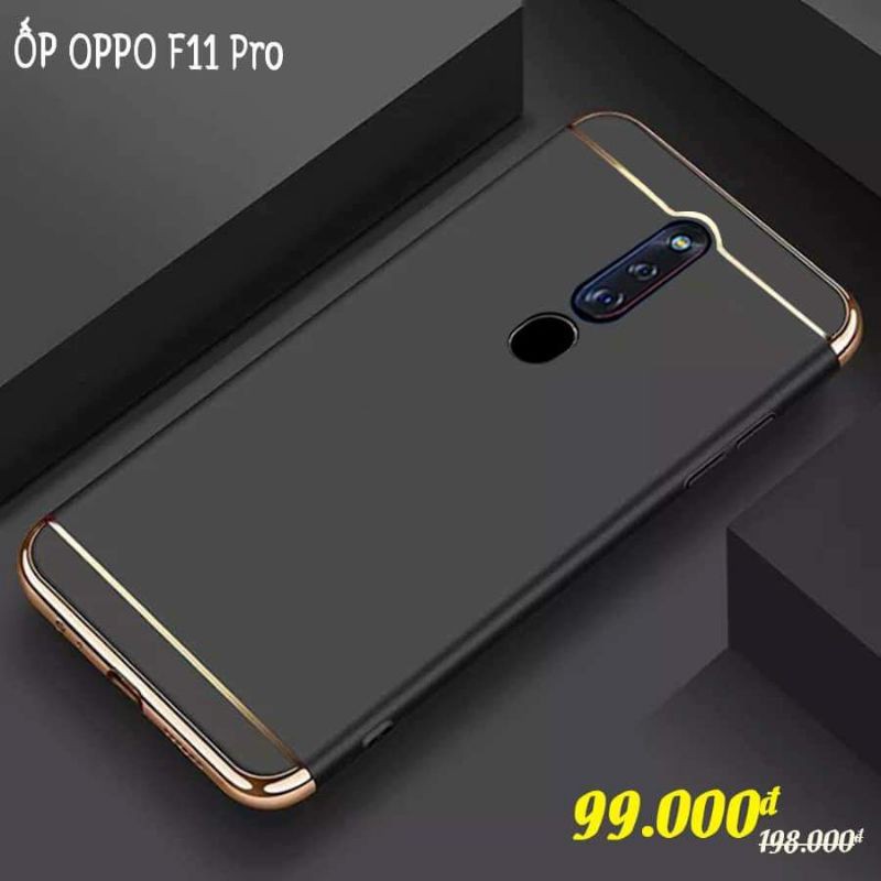 Ốp lưng viền vàng  OPPO_F 11PRO